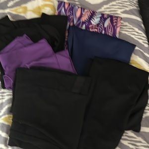 Bundle of 6 pairs of like new popfit leggings